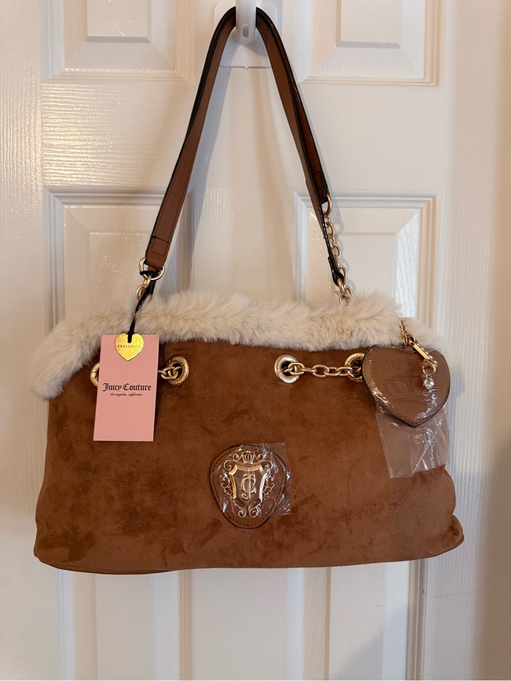 Juicy Couture Glamour Gang Satchel Cinnamon : NWT